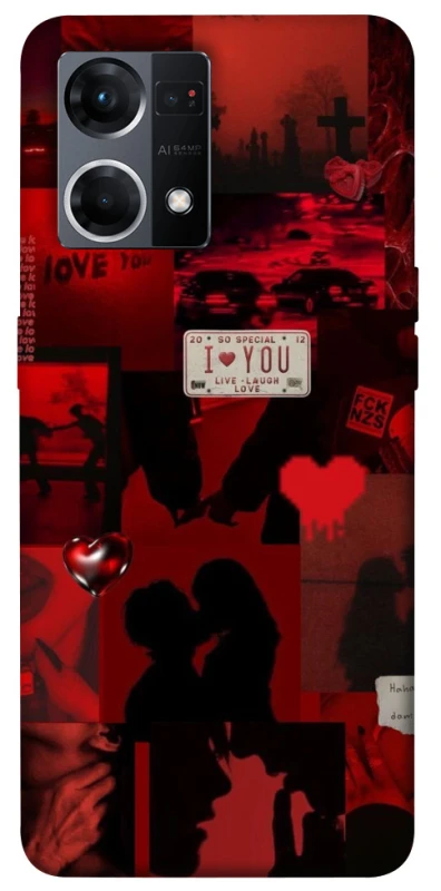 Чохол на Oppo Reno 7 4G Love collage ver.2 фото 1 з 1