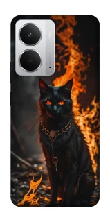 Чохол на Realme 14 Вогняний кіт фото 1 з 1