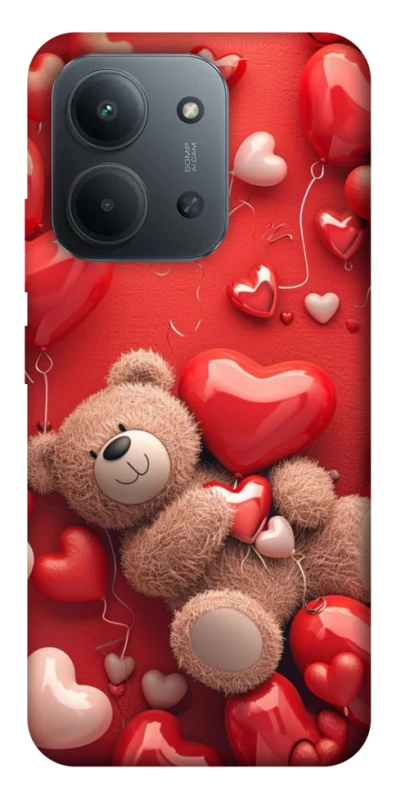 Чохол на Xiaomi Redmi 15C (EU) bear in hearts фото 1 з 1