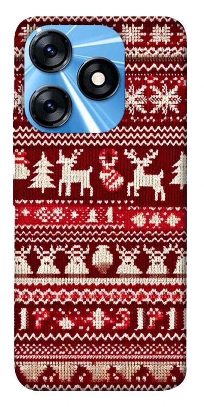 Чохол на TECNO Spark 10 Christmas jumper ver.2 фото 1 з 1