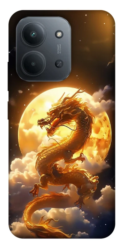 Чехол на Xiaomi Redmi 15C (EU) Golden Dragon фото 1 из 1