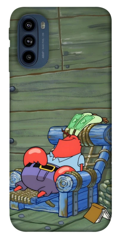 Чохол на Motorola Moto G41 Mr.Krabs фото 1 з 1