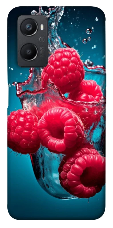 Чохол на Oppo A96 Малинка у воді фото 1 з 1