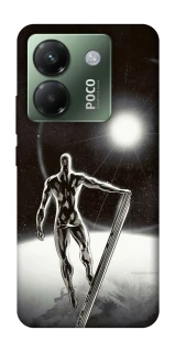 Чохол на Xiaomi Poco M7 pro 5G Срібний серфер фото 1 з 1