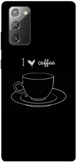 Чехол на Samsung Galaxy Note 20 Black coffee фото 1 из 1