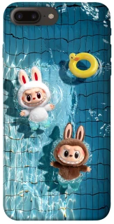 Чохол на Apple iPhone 7 plus / 8 plus Labubu in the pool фото 1 з 1