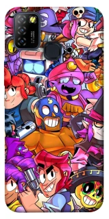 Чехол на Infinix Hot 10 Lite Brawl Stars ver.9 фото 1 из 1