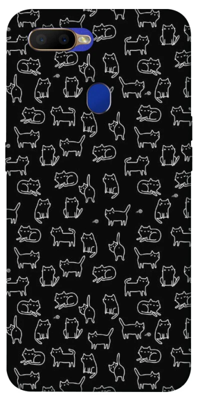 Чохол на Oppo A5s Black Cats фото 1 з 1