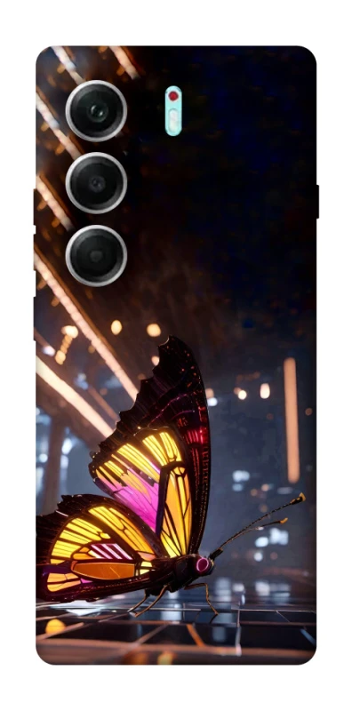 Чохол на Tecno Camon 40 Pro Cyber butterfly фото 1 з 1