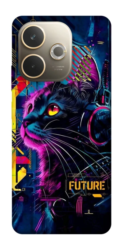 Чохол на Oppo A5 Pro 4G Cyber Cat v2 фото 1 з 1