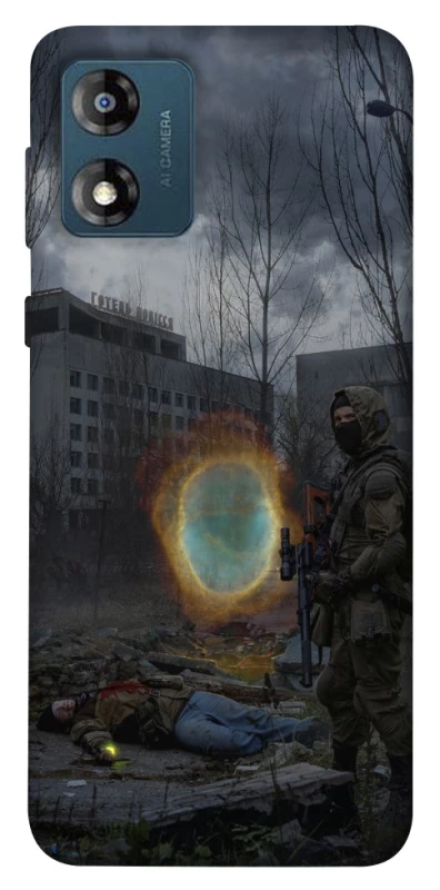 Чохол на Motorola Moto E13 Сталкер v6 фото 1 з 1