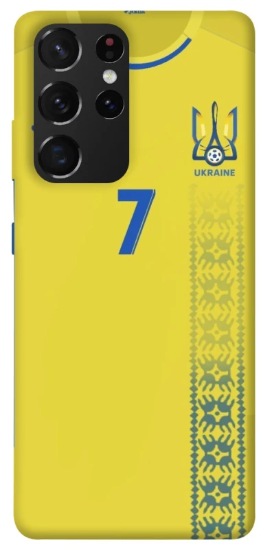 Чехол на Samsung Galaxy S21 Ultra UA-Football ver.3 фото 1 из 1