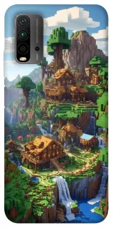 Чехол на Xiaomi Redmi 9T Minecraft universe фото 1 из 1