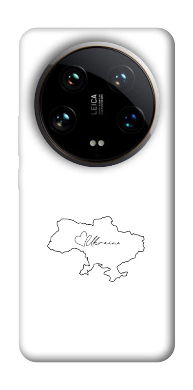 Чохол на Xiaomi 14 Ultra Ukraine map фото 1 з 1
