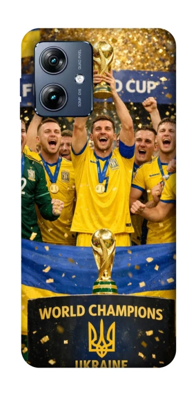 Чехол на Motorola Moto G54 Power UA-Football ver.5 фото 1 из 1