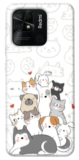 Чехол на Xiaomi Redmi 10C Funny Pets фото 1 из 1