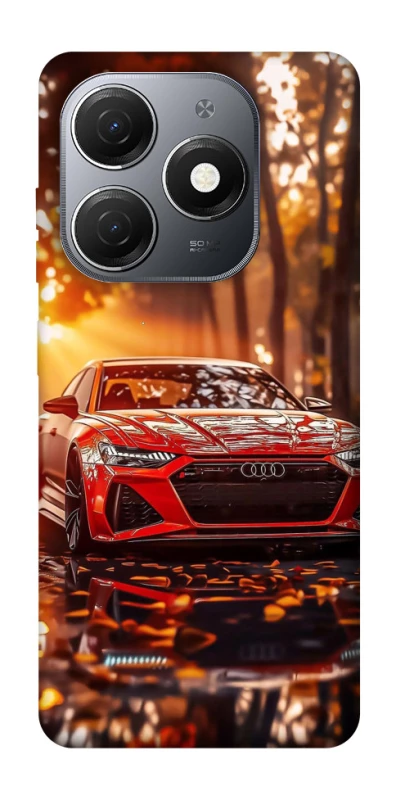 Чехол на TECNO Spark 20 Audi at sunset фото 1 из 1