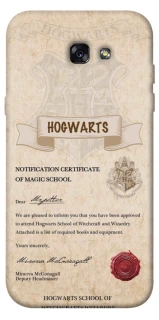 Чехол на Samsung A720 Galaxy A7 (2017) The Hogwarts acceptance letter фото 1 из 1