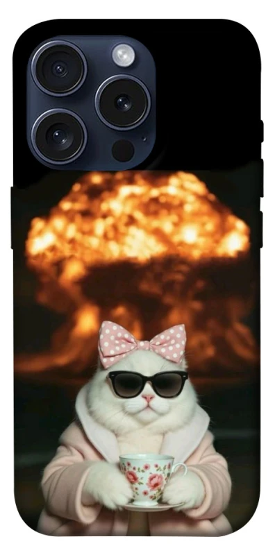 Чехол на Apple iPhone 15 Pro (6.1") Exploding Kittens ver.2 фото 1 из 1