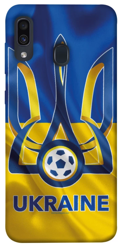 Чохол на Samsung Galaxy A20 / A30 Футбольний Герб v3 фото 1 з 1