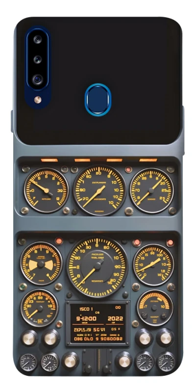 Чохол на Samsung Galaxy A20s Airplane instrument panel фото 1 з 1