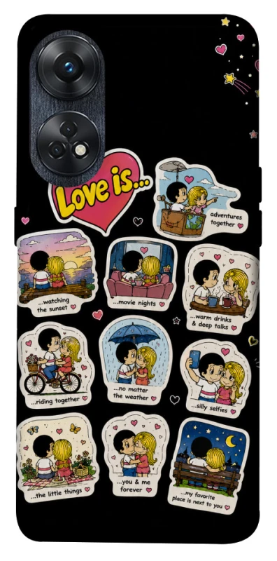 Чохол на Oppo Reno 8T 4G Love is ver.4 фото 1 з 1