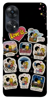 Чехол на Oppo Reno 8T 4G Love is ver.4 фото 1 из 1