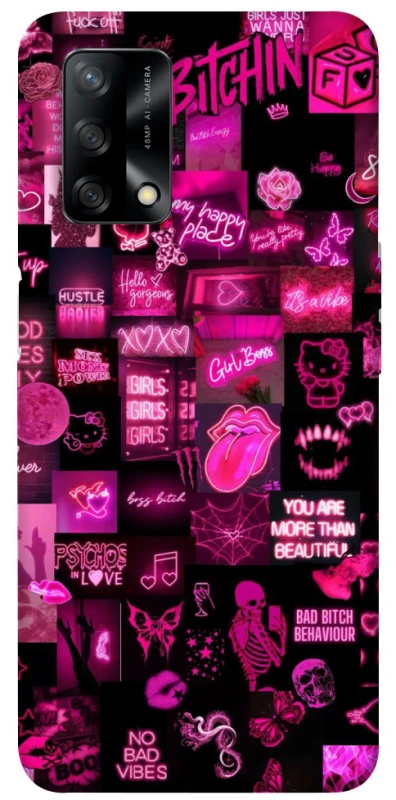 Чехол на Oppo A74 4G Hot collage ver.8 фото 1 из 1