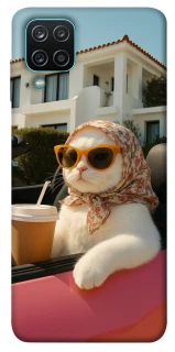 Чохол на Samsung Galaxy M12 Stylish Cat Cruise фото 1 з 1