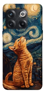 Чехол на OnePlus 10T van gogh cat фото 1 из 1