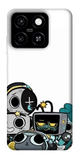 Чохол на ZTE Blade A55 4G Dandy World Heroes фото 1 з 1