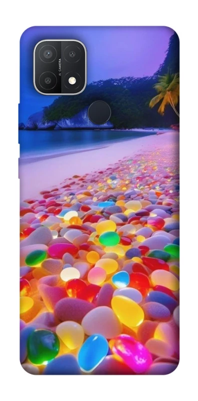 Чохол на Oppo A15s / A15 Каміння світиться на березі фото 1 з 1