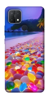 Чехол на Oppo A15s / A15 Светящиеся камни на берегу фото 1 из 1