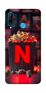 Чехол на Huawei P30 lite Netflix and popcorn фото 1 из 1