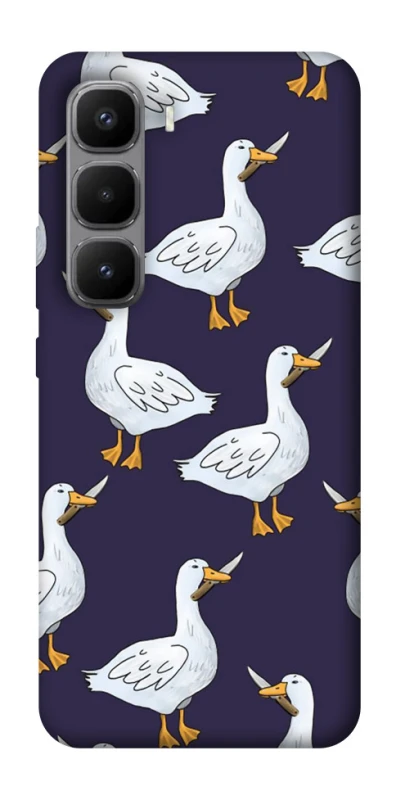 Чохол на Infinix Hot 60 Pro+ Гуси з претензією фото 1 з 1