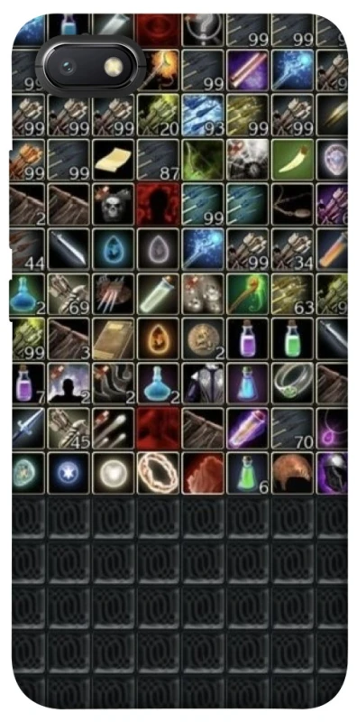 Чехол на Xiaomi Redmi 6A Inventory menu ver.2 фото 1 из 1