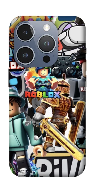 Чохол на Apple iPhone 16 Pro Roblox collage ver.1 фото 1 з 1