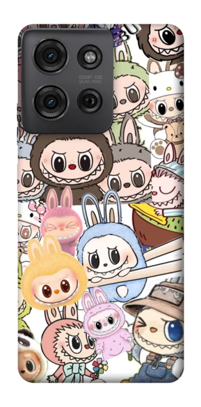 Чохол на Motorola Moto G75 All Labubus фото 1 з 1