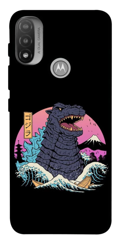 Чохол на Motorola Moto E20 Годзила фото 1 з 1