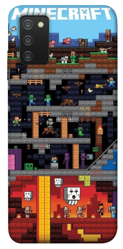Чохол на Samsung Galaxy A03s Minecraft фото 1 з 1