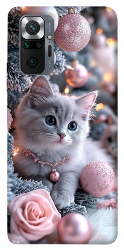 Чохол на Xiaomi Redmi Note 10 Pro Christmas Kitty фото 1 з 1