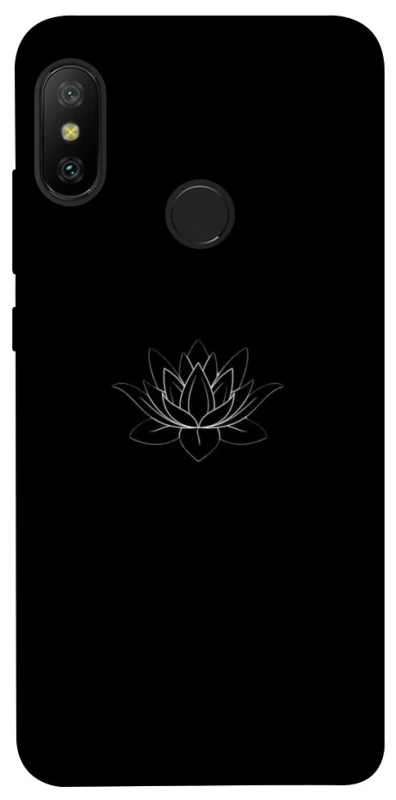 Чохол на Xiaomi Mi A2 Lite / Xiaomi Redmi 6 Pro Black Lotus фото 1 з 1