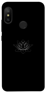 Чохол на Xiaomi Mi A2 Lite / Xiaomi Redmi 6 Pro Black Lotus фото 1 з 1