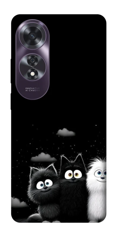 Чехол на Oppo A60 Three Cats фото 1 из 1