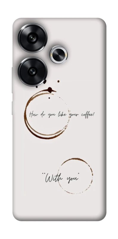 Чохол на Xiaomi Poco F6 Coffee with you фото 1 з 1