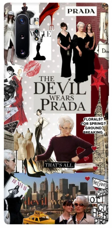 Чехол на Samsung Galaxy Note 10 Plus Fashion collage ver.15 фото 1 из 1