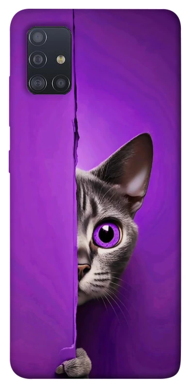 Чохол на Samsung Galaxy M51 Кіт-підглядач фото 1 з 1