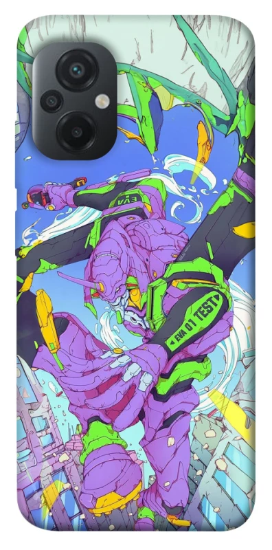 Чохол на Xiaomi Poco M5 Євангеліон v2 фото 1 з 1