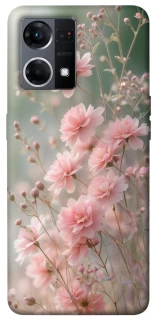 Чехол на Oppo Reno 7 4G Flowers v26 фото 1 из 1