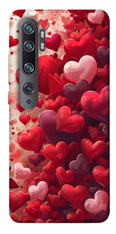Чохол на Xiaomi Mi Note 10 / Note 10 Pro / Mi CC9 Pro Many hearts фото 1 з 1